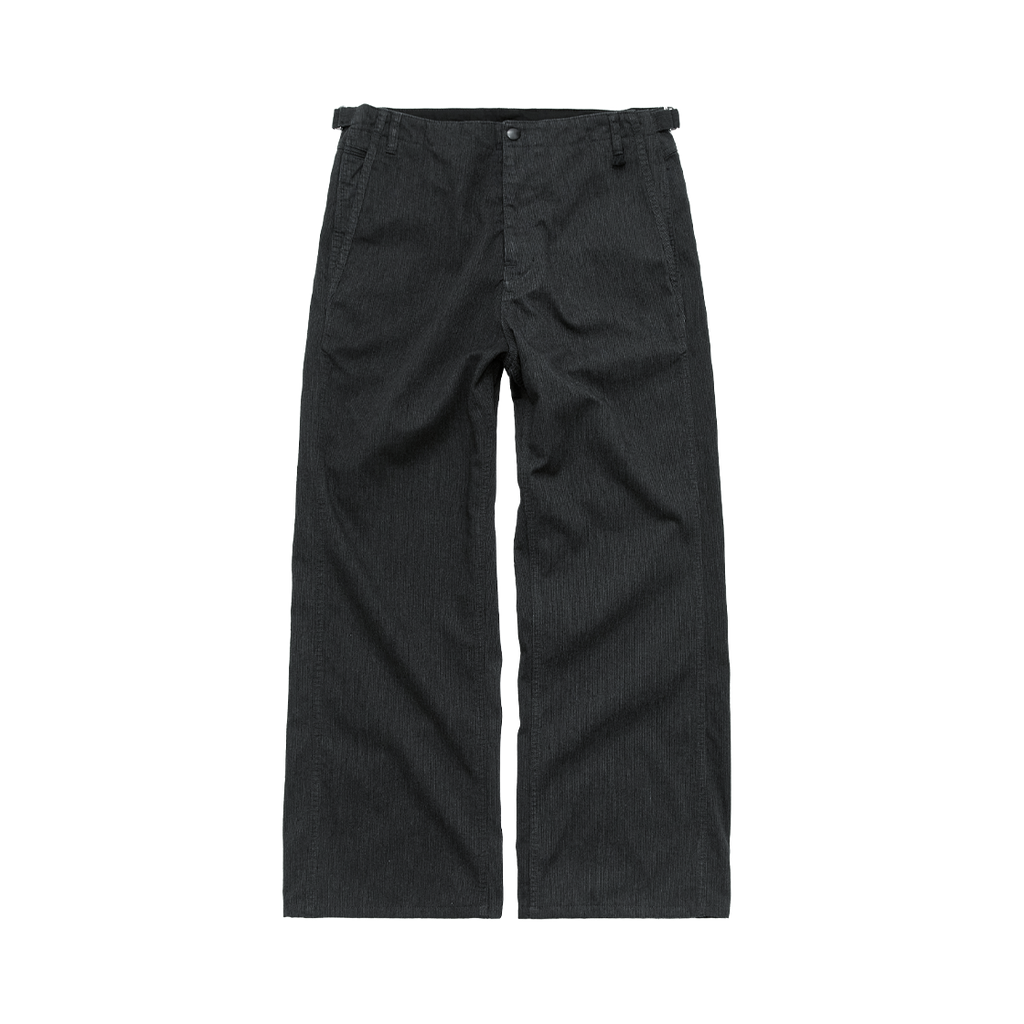 Polyteru - Textured Officer Pants (Charcoal Striped) product image 1 | TRAB K-Fashion Australia