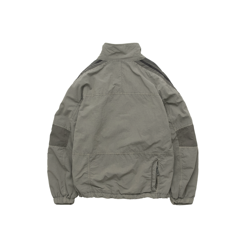Polyteru - Old School Track Parka 1.2v (Khaki Gray) product image 2 | TRAB K-Fashion Australia