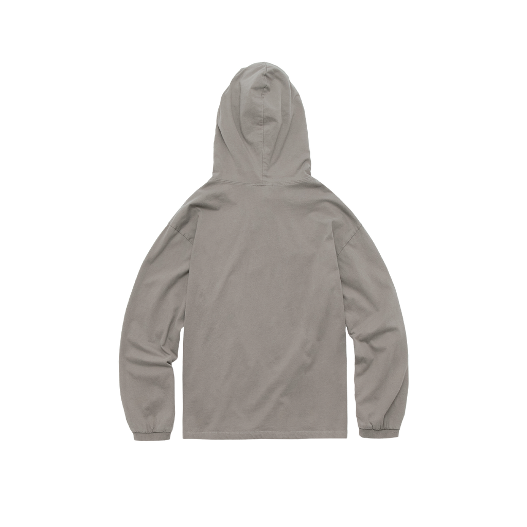 Polyteru - Graphic Hooded Long Sleeves (Holy Gray) product image 2 | TRAB K-Fashion Australia