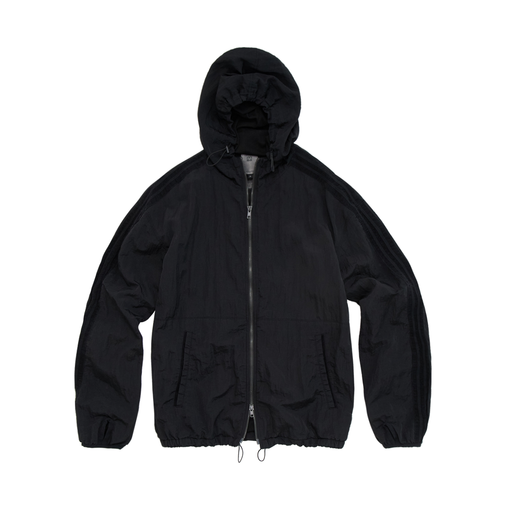 Polyteru - Old School Track Zip Hoodie (Black) product image 1 | TRAB K-Fashion Australia