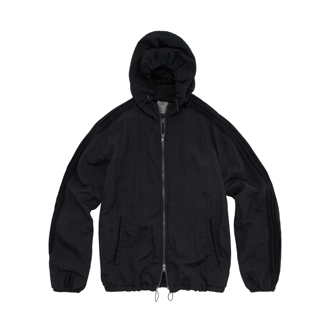 Polyteru - Old School Track Zip Hoodie (Black) product image 1 | TRAB K-Fashion Australia