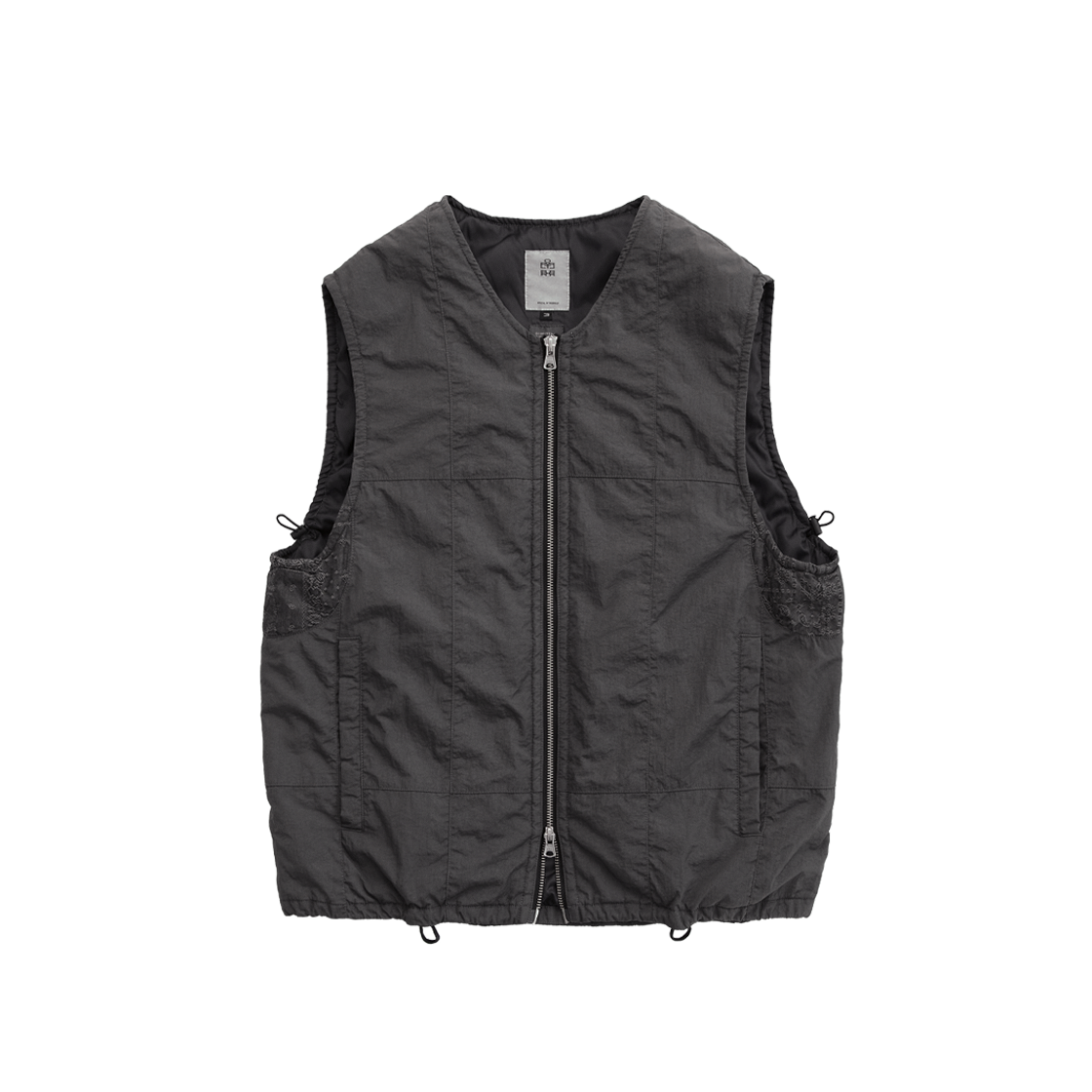 Polyteru - Grid Vest (Gray) product image 1 | TRAB K-Fashion Australia