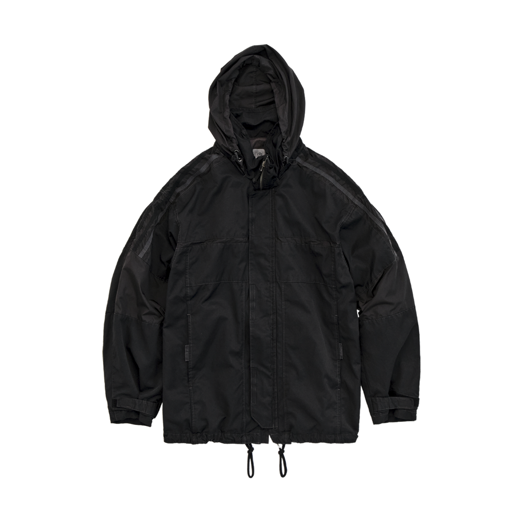 Polyteru - Old School Track Parka (Black) product image 1 | TRAB K-Fashion Australia