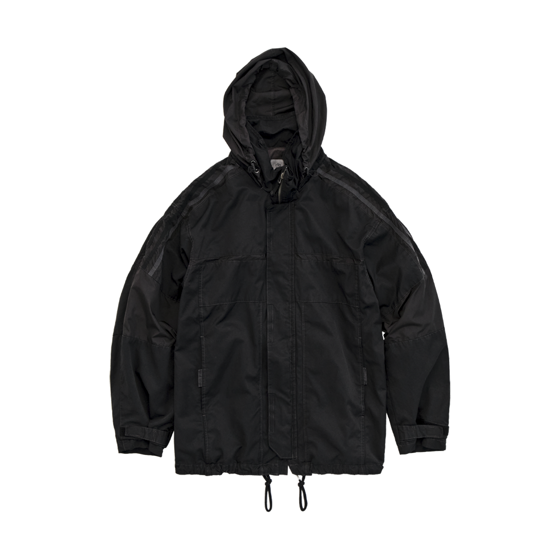 Polyteru - Old School Track Parka (Black) product image 1 | TRAB K-Fashion Australia