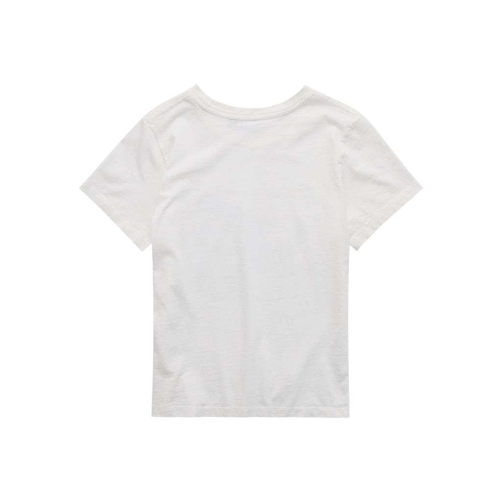 Polyteru - HANK Cat 1/2 Tee (White) product image 2 | TRAB K-Fashion Australia