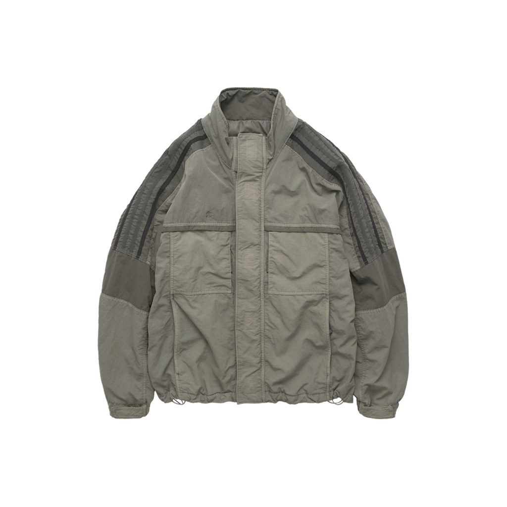 Polyteru - Old School Track Parka 1.2v (Khaki Gray) product image 1 | TRAB K-Fashion Australia