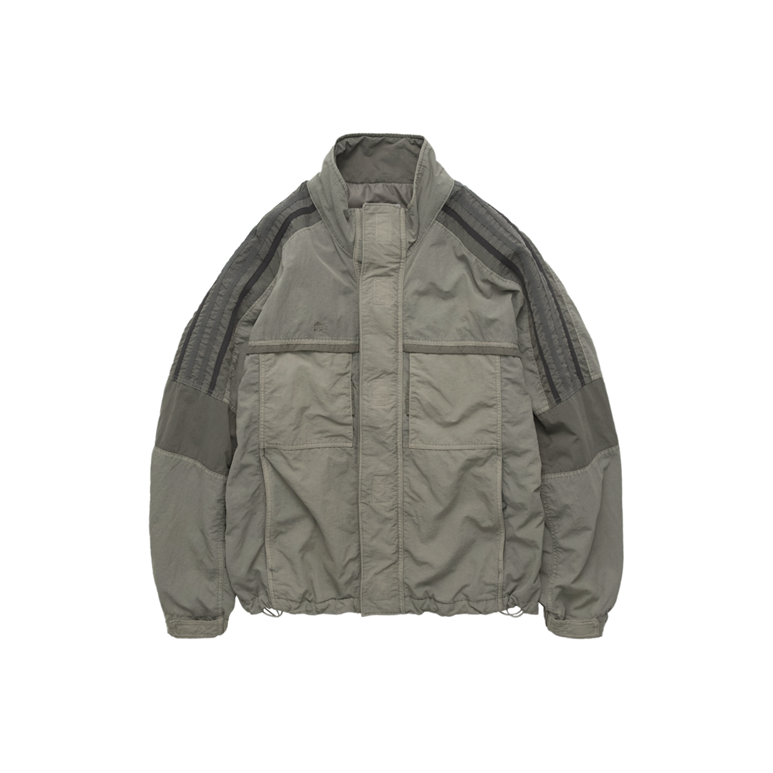 Polyteru - Old School Track Parka 1.2v (Khaki Gray) product image 1 | TRAB K-Fashion Australia