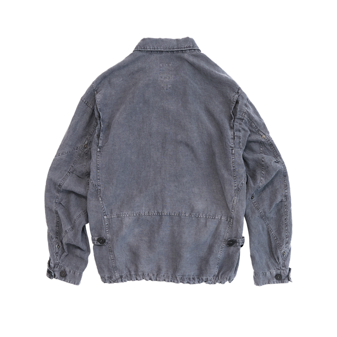 Polyteru - Linen Field Jacket (Faded Blue) product image 2 | TRAB K-Fashion Australia