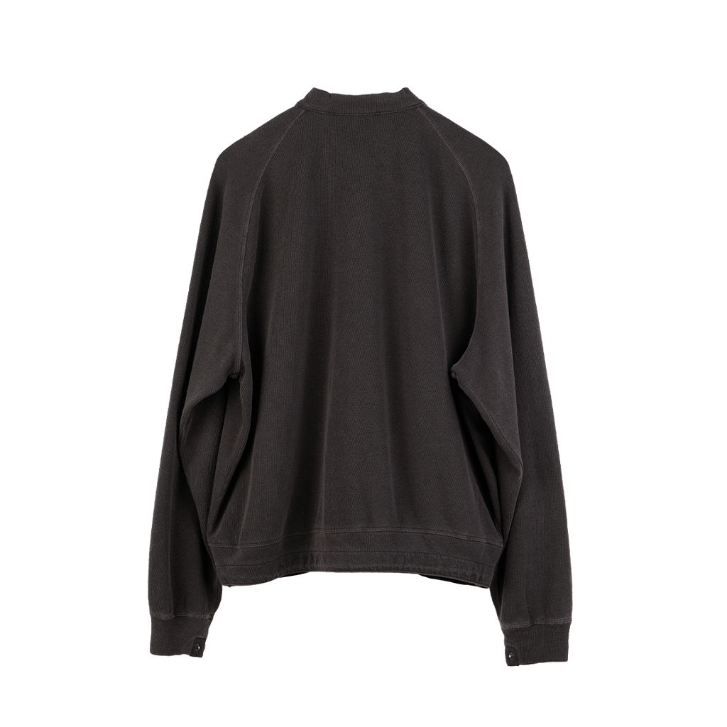 Polyteru - Rough Set Zip Up (Khaki Charcoal) product image 2 | TRAB K-Fashion Australia