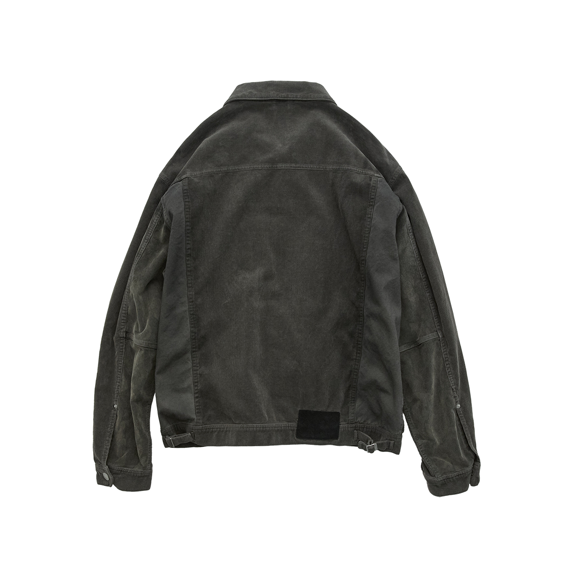 Polyteru - Used Trucker Jacket Corduroy (Camo Olive) product image 2 | TRAB K-Fashion Australia