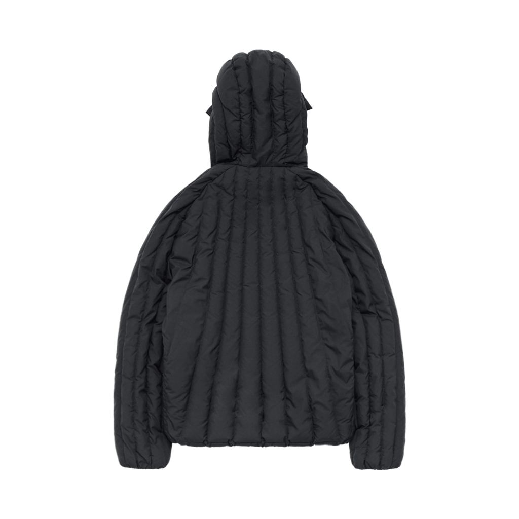 Polyteru - Floating Hooded Down Puffer (Charcoal) product image 2 | TRAB K-Fashion Australia