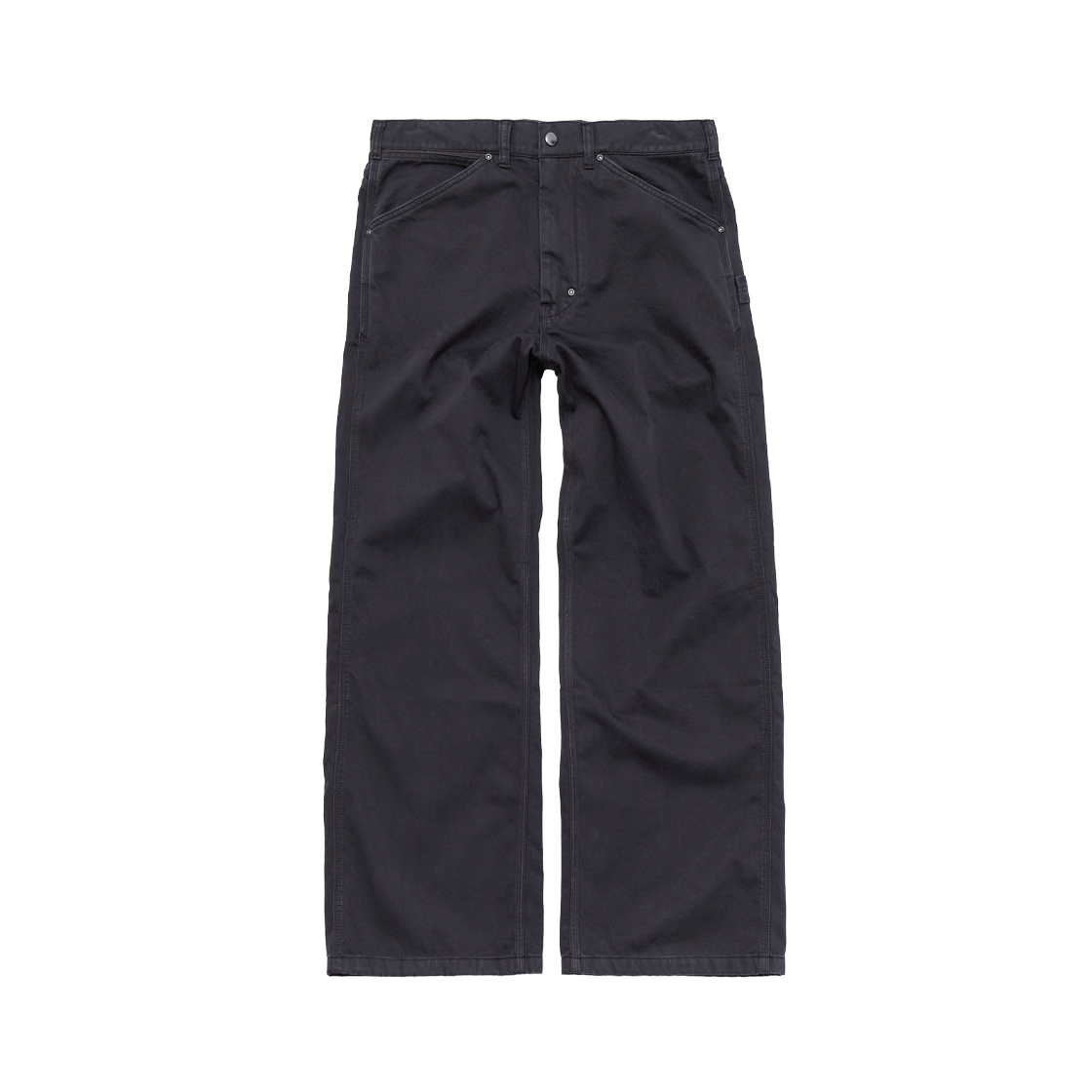 Polyteru - Sulfur Dyed French Work Pants (Purple Black) product image 1 | TRAB K-Fashion Australia