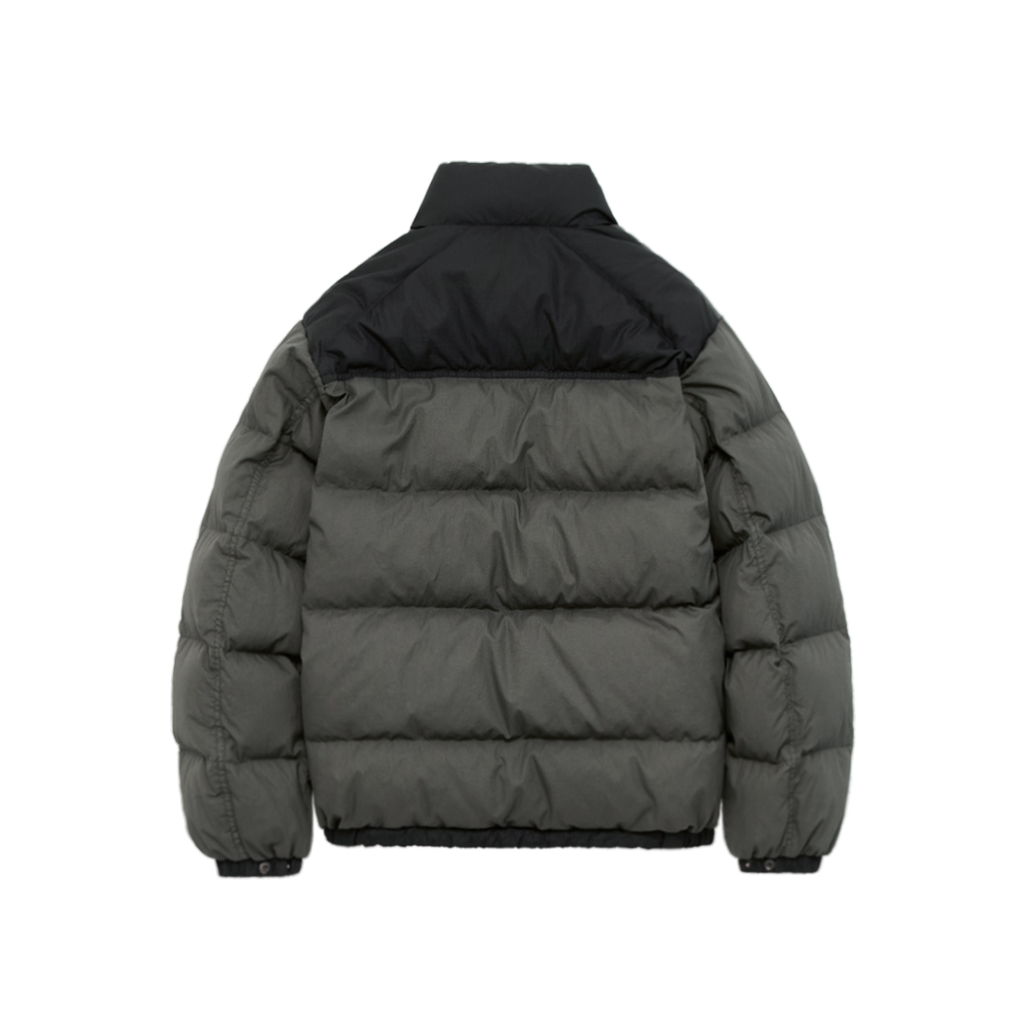 Polyteru - Reversible Puffer Jacket Sage + (Charcoal Check) product image 4 | TRAB K-Fashion Australia