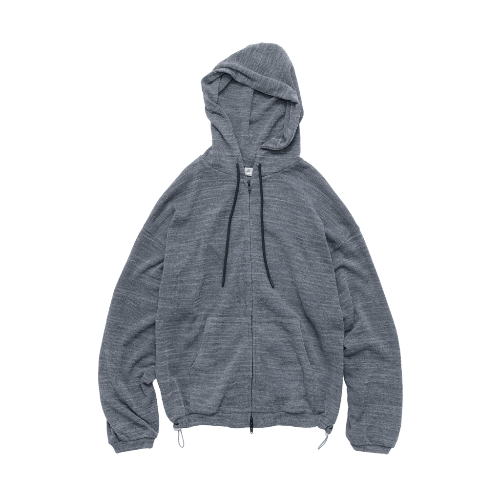 Polyteru - Net Zip Hoodie 1% (Blue Gray) product image 1 | TRAB K-Fashion Australia