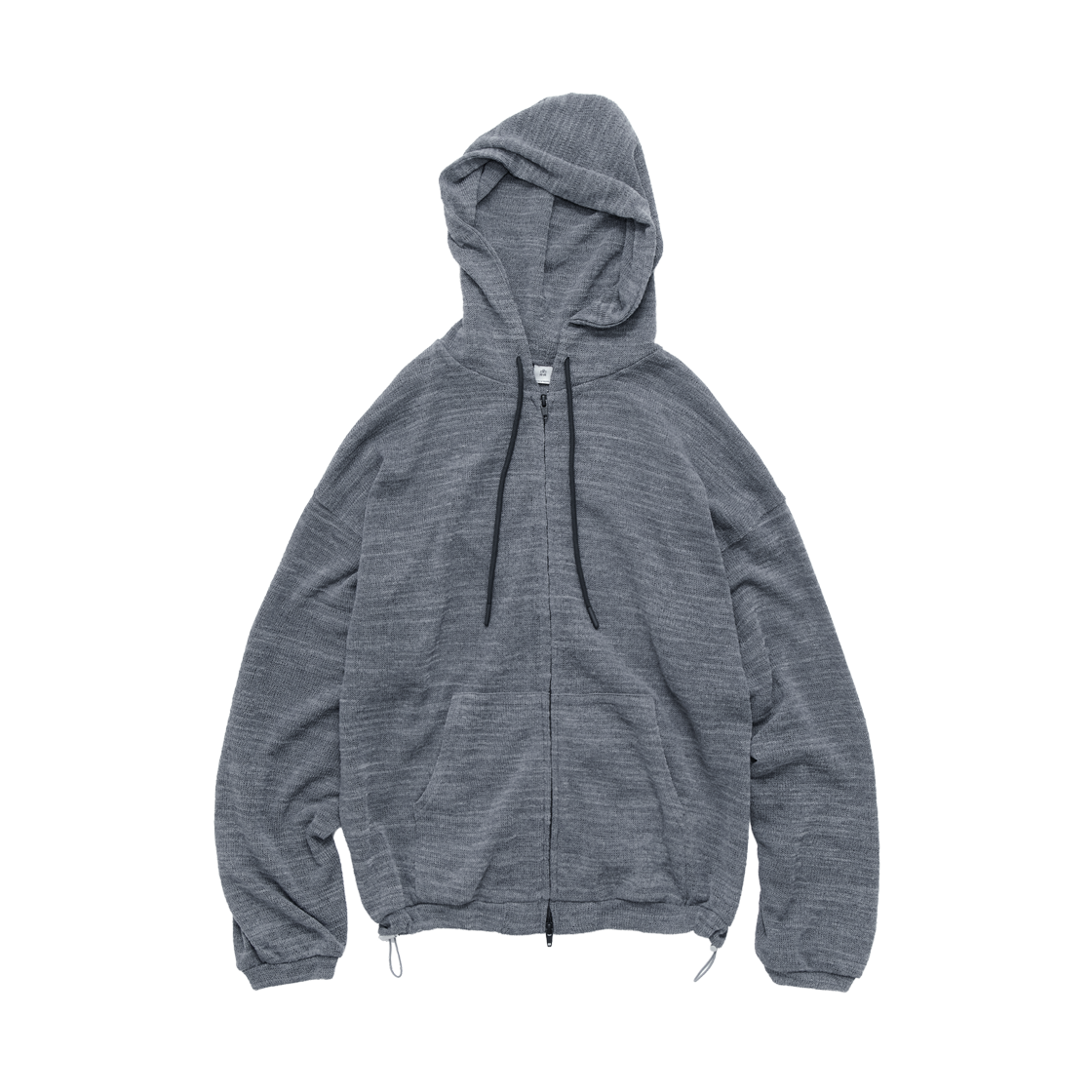 Polyteru - Net Zip Hoodie 1% (Blue Gray) product image 1 | TRAB K-Fashion Australia