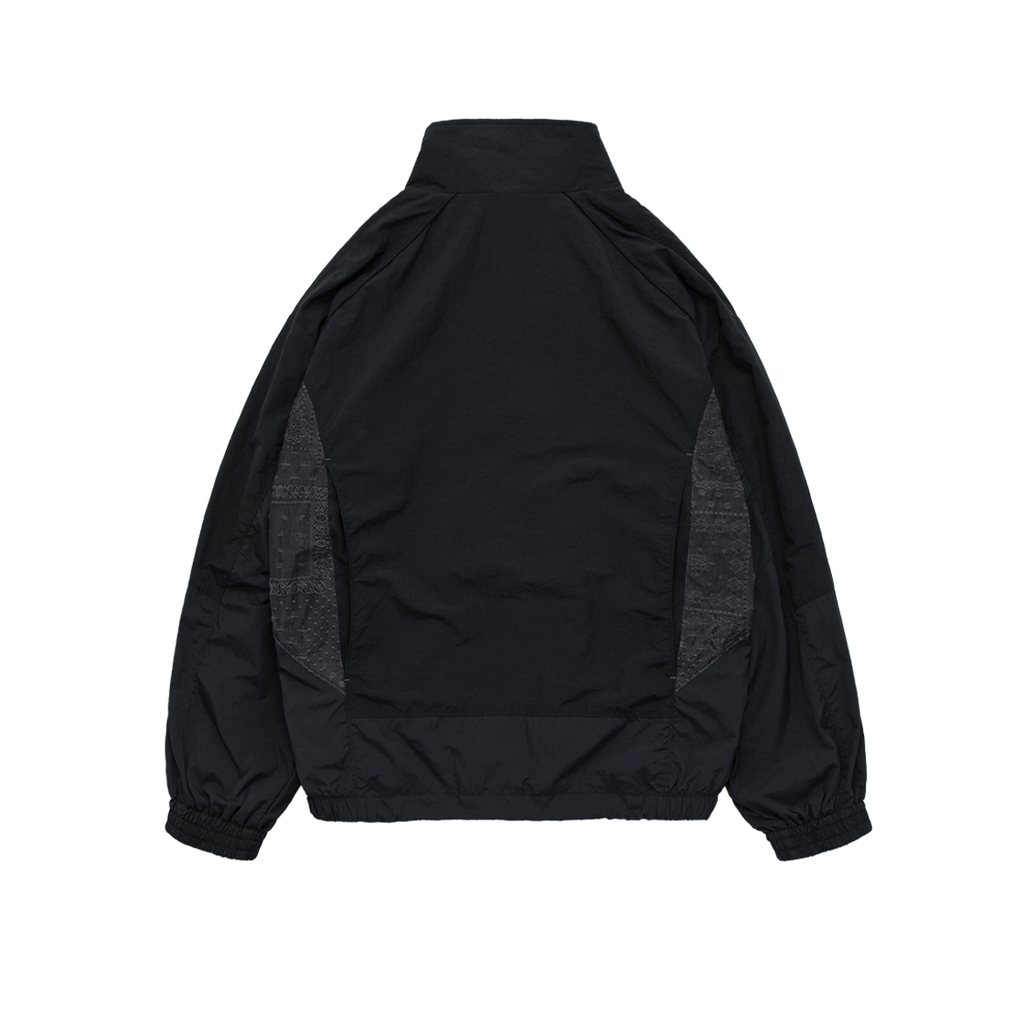 Polyteru - Track Jumper Paisley (Patched Black) product image 2 | TRAB K-Fashion Australia