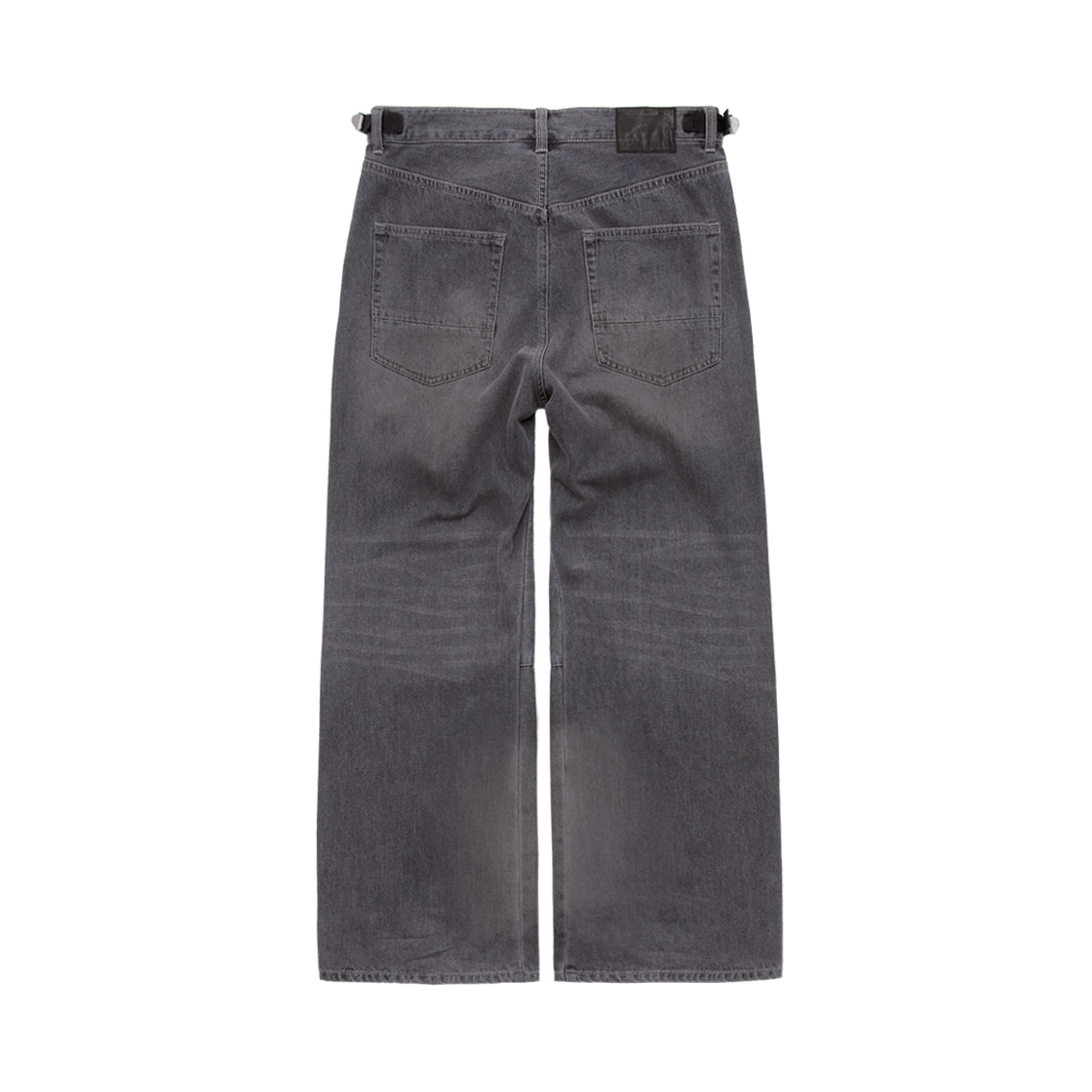 Polyteru - Gosima Denim Pants Faded Gray / (Plum Fade) product image 2 | TRAB K-Fashion Australia