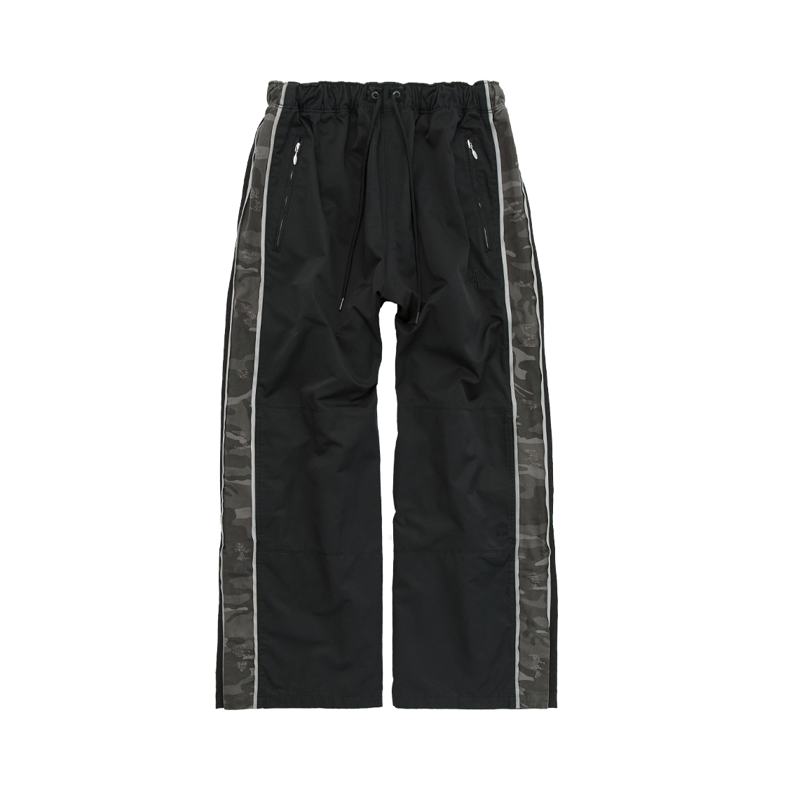 Polyteru - 1011 Nylon Track Pants Side (Camou Black) product image 2 | TRAB K-Fashion Australia