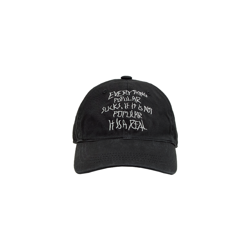 Polyteru - 1011 Doodle Cap (Black) product image 1 | TRAB K-Fashion Australia
