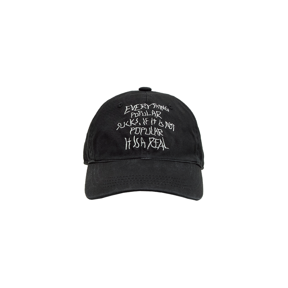 Polyteru - 1011 Doodle Cap (Black) product image 1 | TRAB K-Fashion Australia
