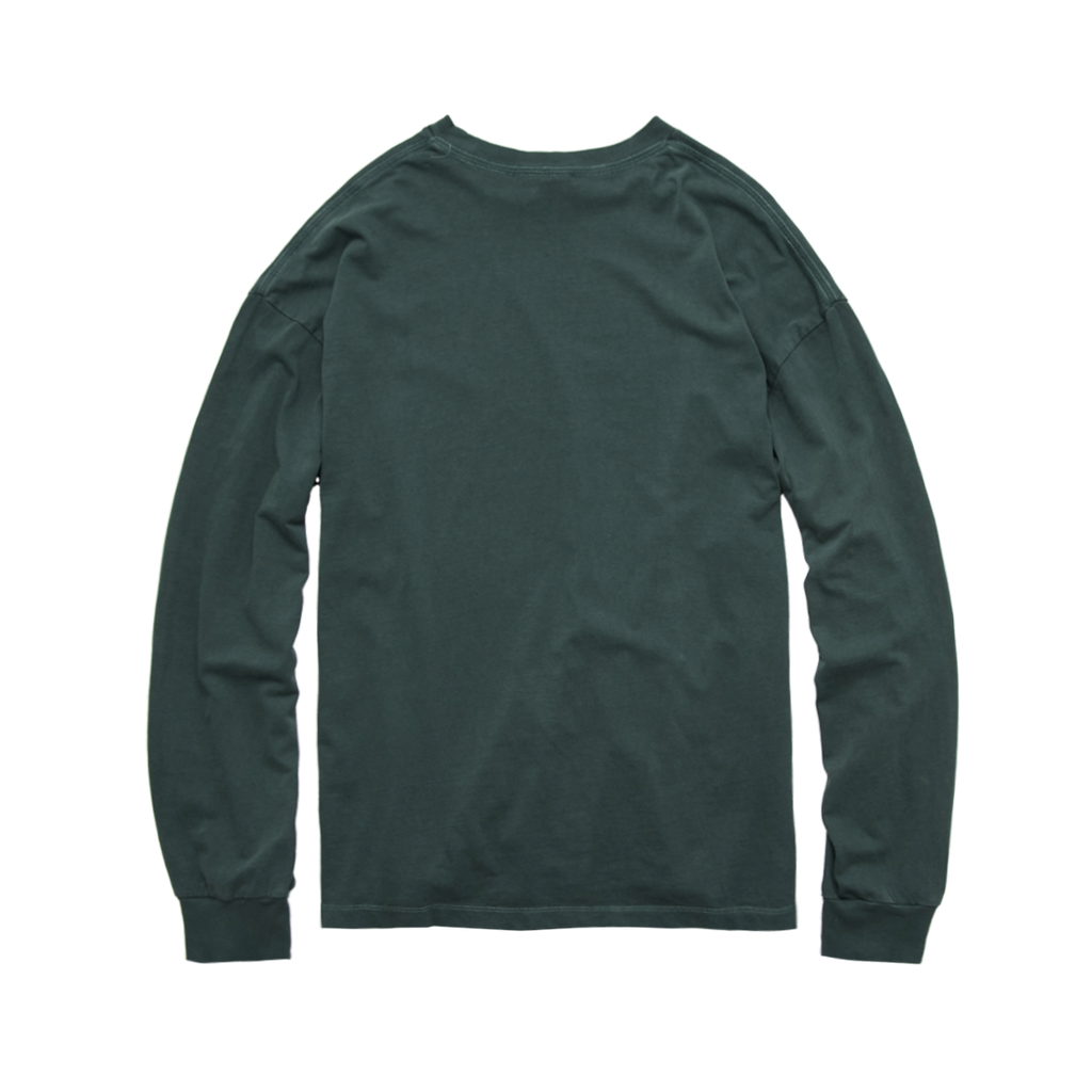 Polyteru - 1011 Lettering Muse Long Sleeve (Green) product image 2 | TRAB K-Fashion Australia