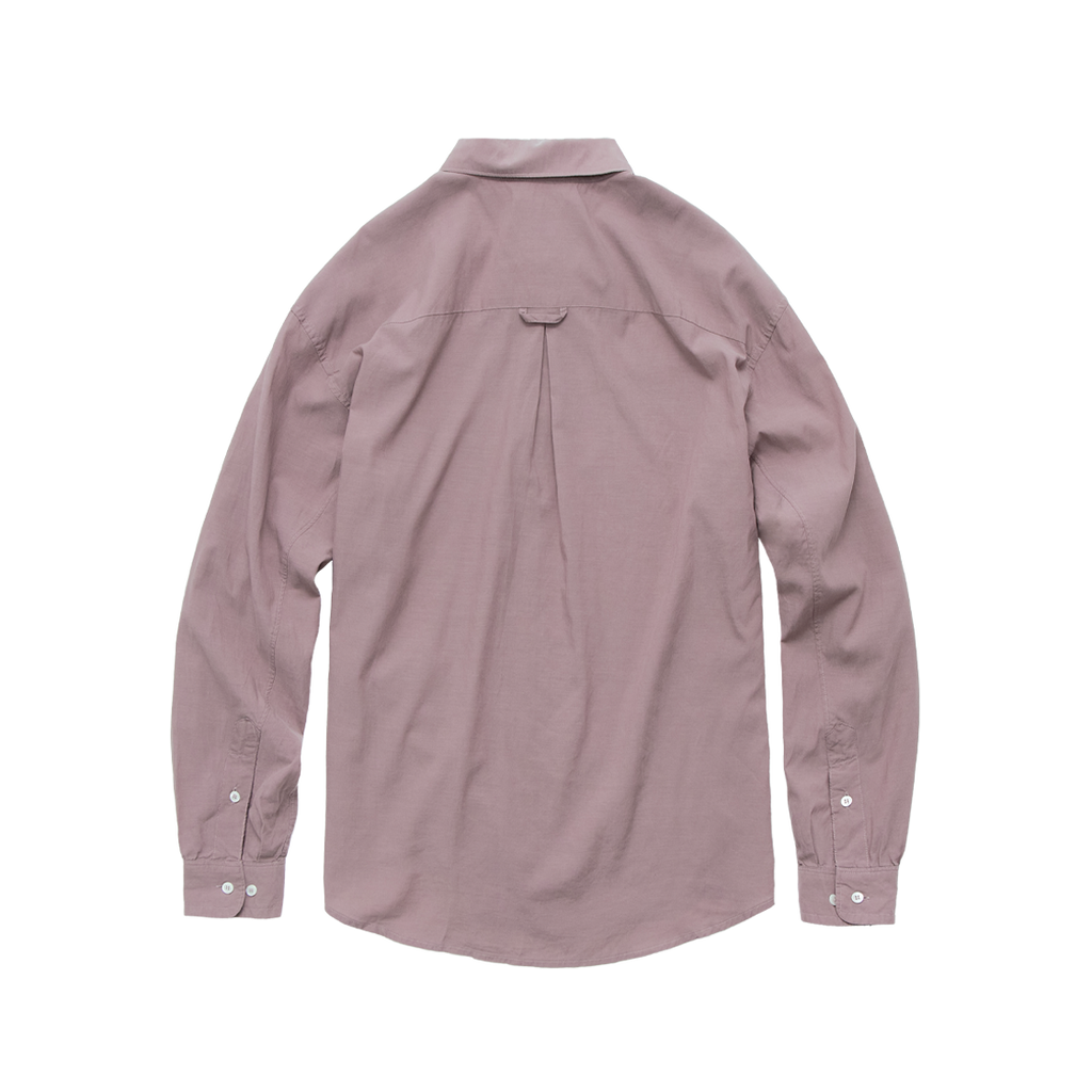 Polyteru - Tenco Loosed Shirts 2.0 Dyed (Dark Pink) product image 2 | TRAB K-Fashion Australia