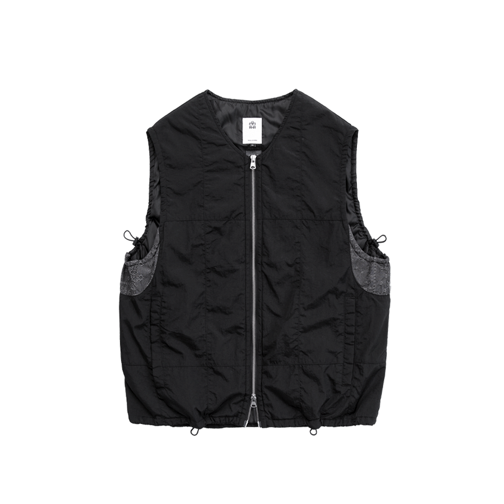 Polyteru - Grid Vest (Black) product image 1 | TRAB K-Fashion Australia