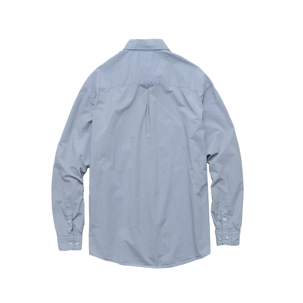 Polyteru - 2 Pocket Work Shirts (Blue) product image 2 | TRAB K-Fashion Australia