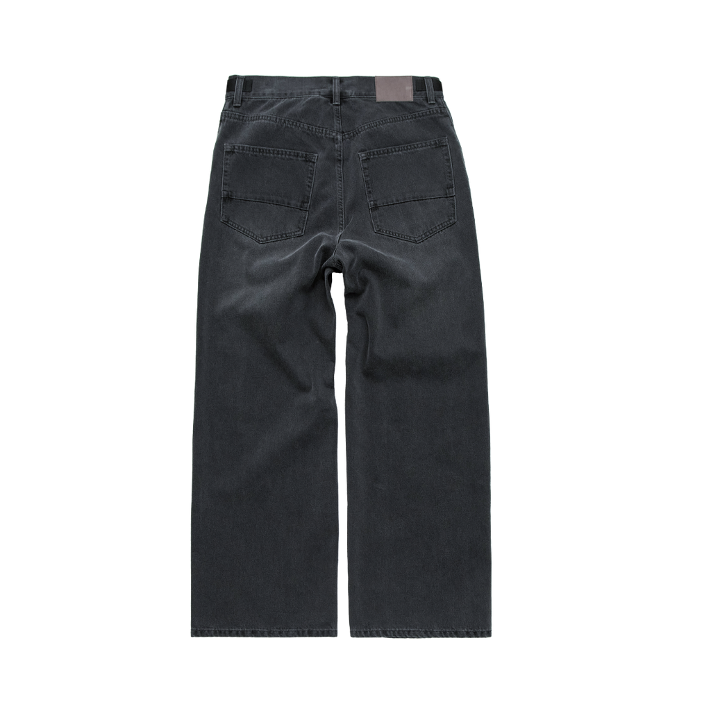 Polyteru - Gosima Denim Pants (Matt Charcoal) product image 2 | TRAB K-Fashion Australia
