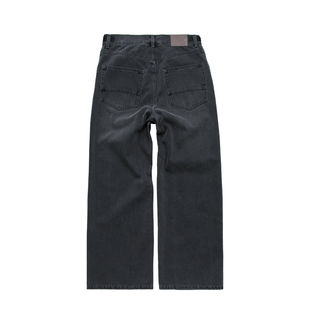 Polyteru - Gosima Denim Pants (Matt Charcoal) product image 2 | TRAB K-Fashion Australia