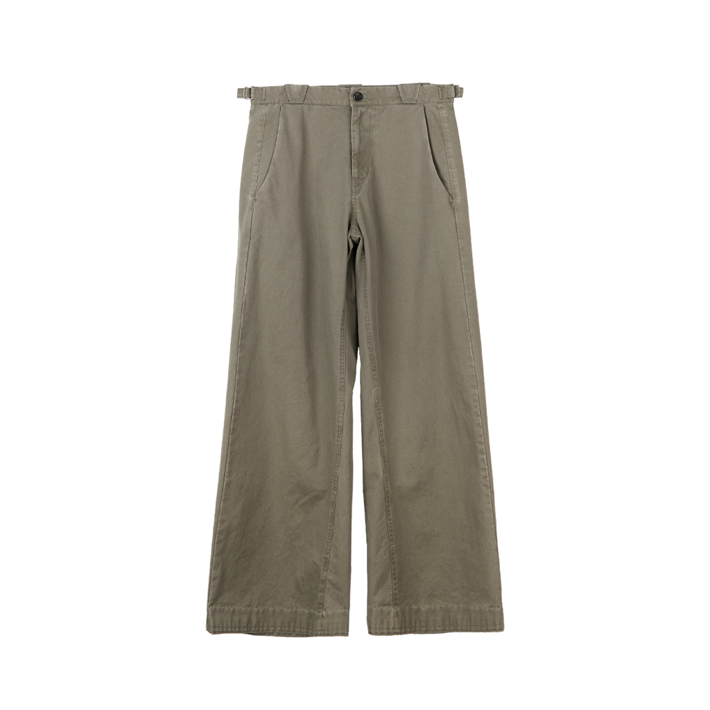 Polyteru - Sherry Pants (Washed Khaki) product image 1 | TRAB K-Fashion Australia