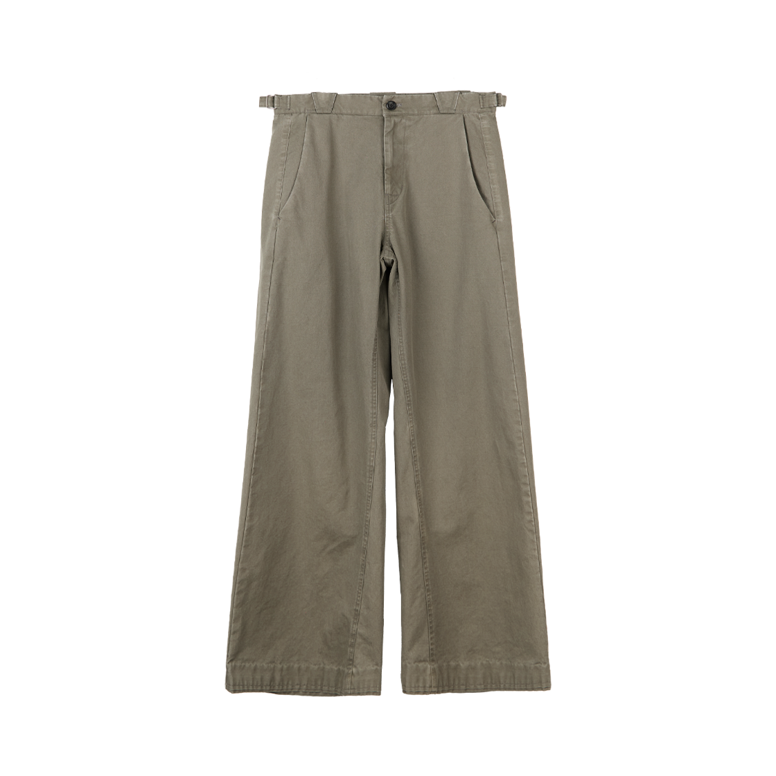 Polyteru - Sherry Pants (Washed Khaki) product image 1 | TRAB K-Fashion Australia
