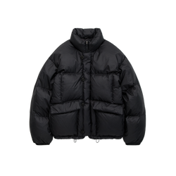 Polyteru - Button Puffer Jacket (Black) product image 1 | TRAB K-Fashion Australia