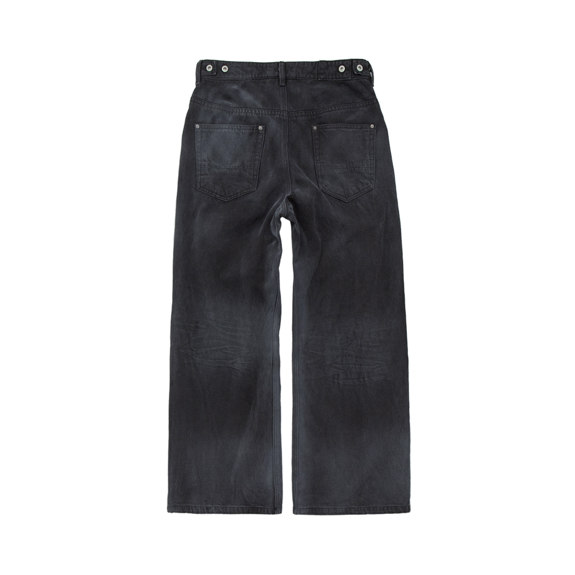 Polyteru - Loosed Coated Jean (Blue Charcoal) product image 2 | TRAB K-Fashion Australia
