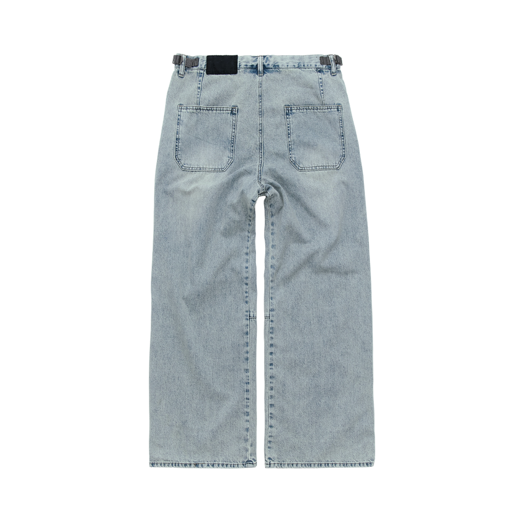 Polyteru - Gosima Denim Pants (Ice) product image 2 | TRAB K-Fashion Australia