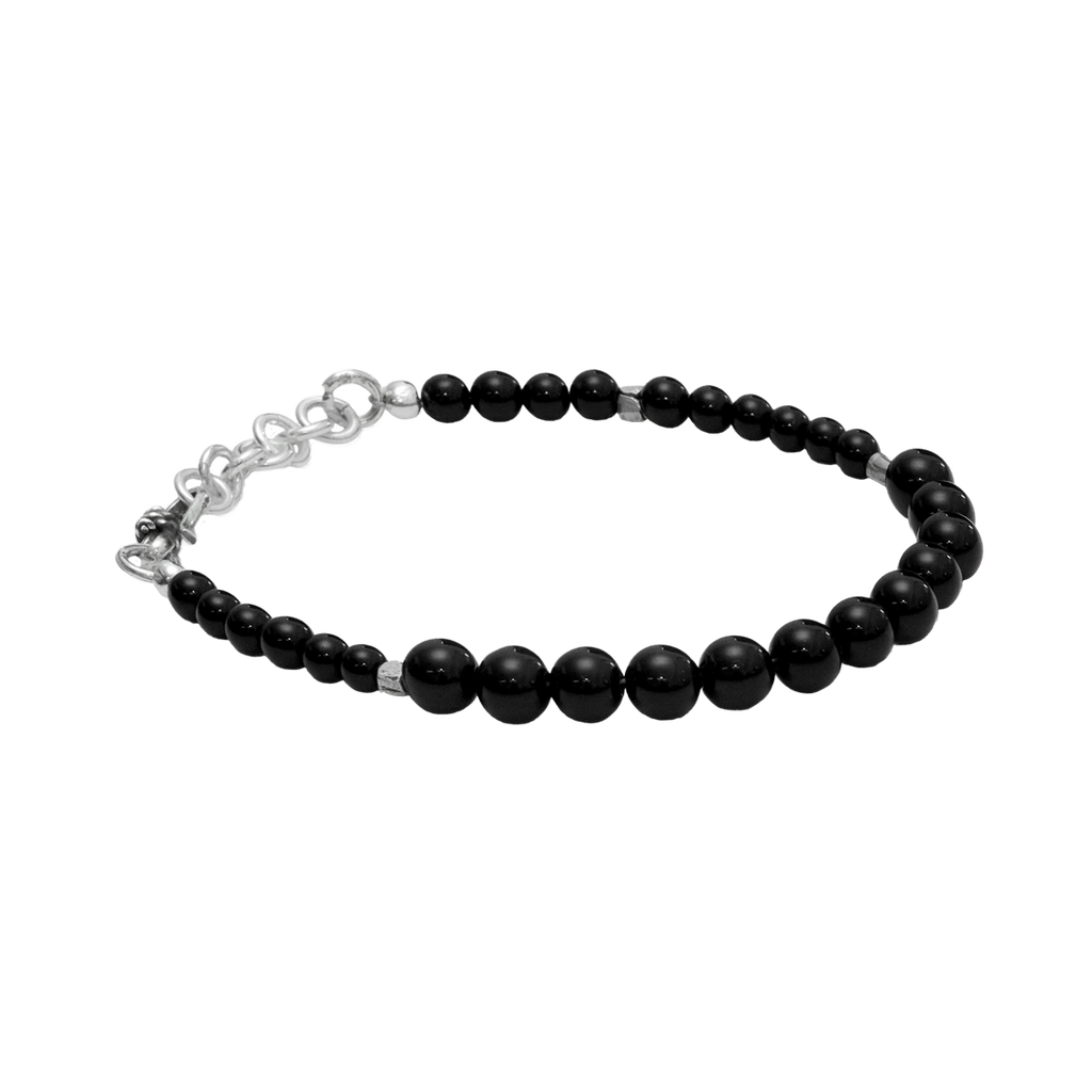 Polyteru - Beads Bracelet (Black) product image 1 | TRAB K-Fashion Australia