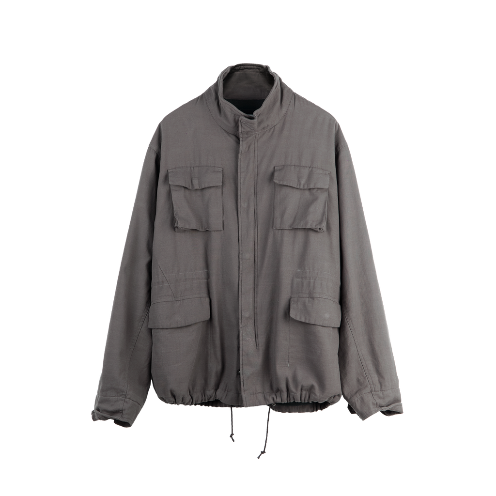 Polyteru - Plained Field Parka (Sage Gray) product image 2 | TRAB K-Fashion Australia