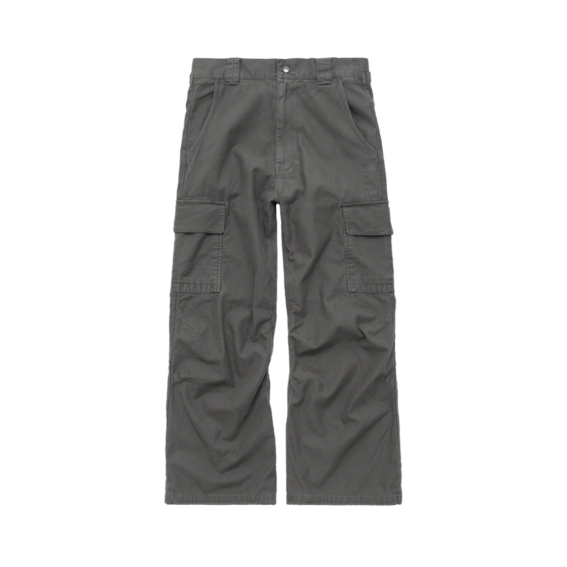 Polyteru - Loosed Cargo Pants Washed (Khaki Gray) product image 1 | TRAB K-Fashion Australia