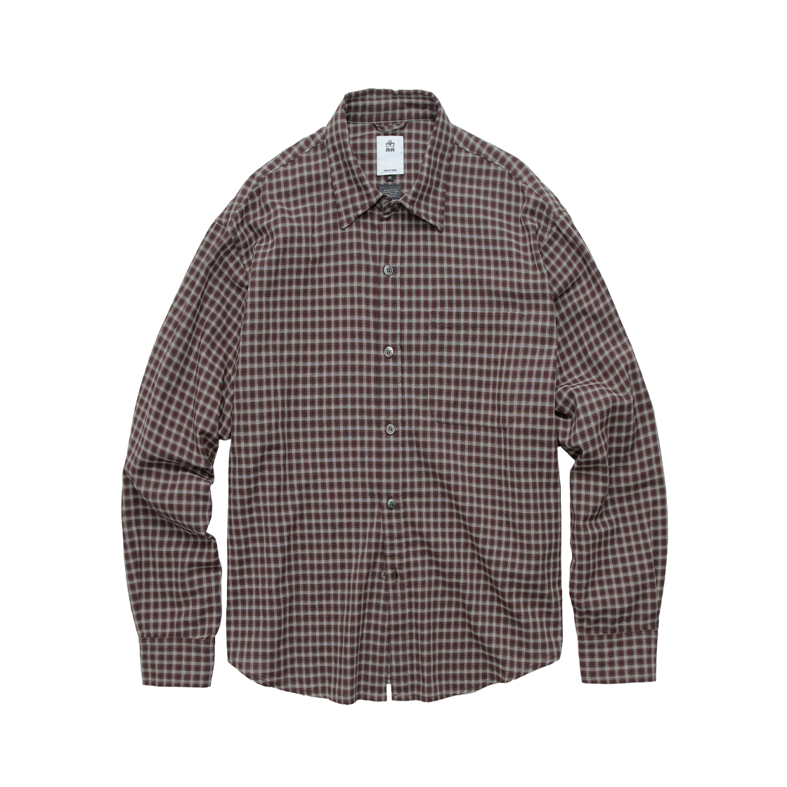 Polyteru - Loosed Check Shirts (Red) product image 1 | TRAB K-Fashion Australia