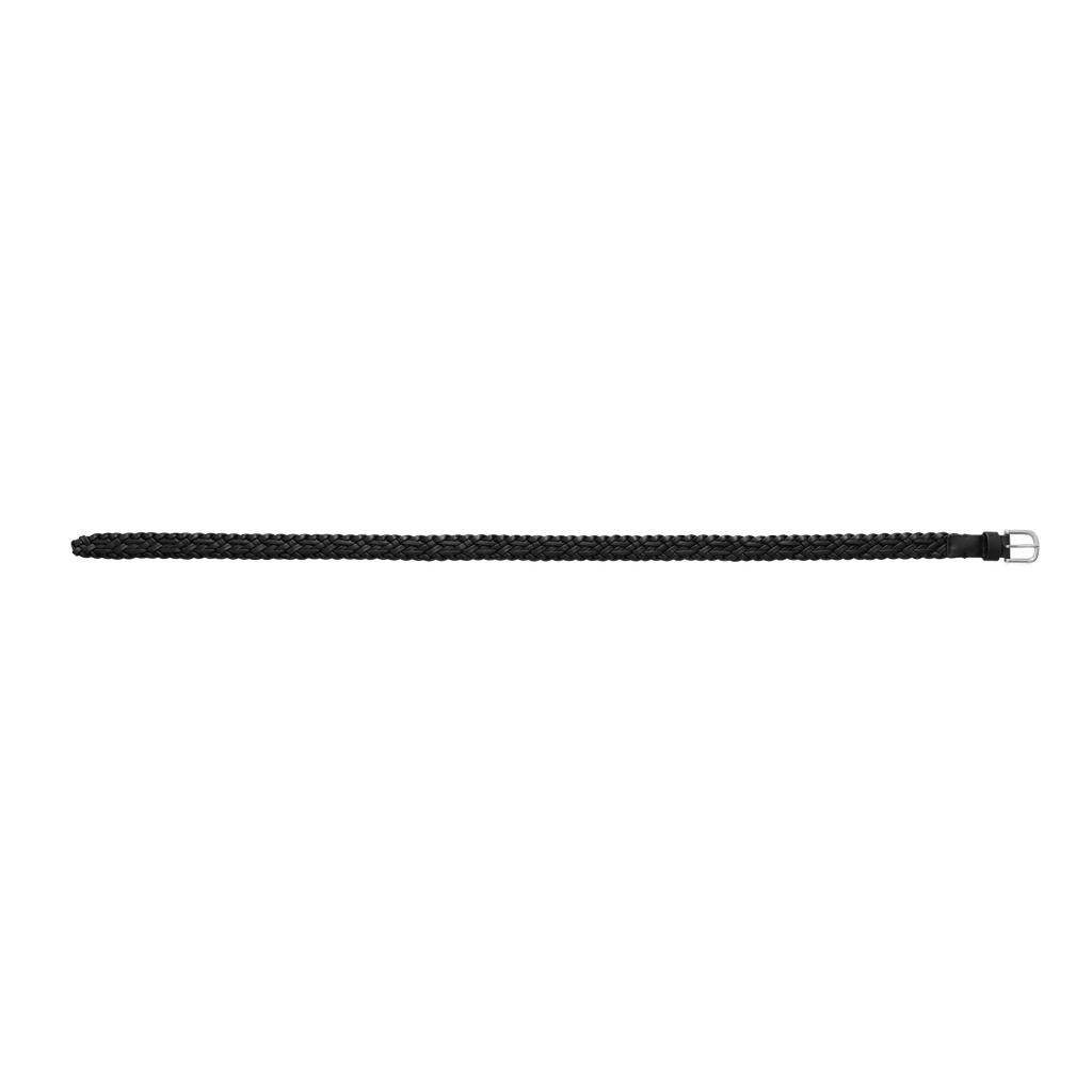 Polyteru - Braided Leather Belt (Black) product image 3 | TRAB K-Fashion Australia