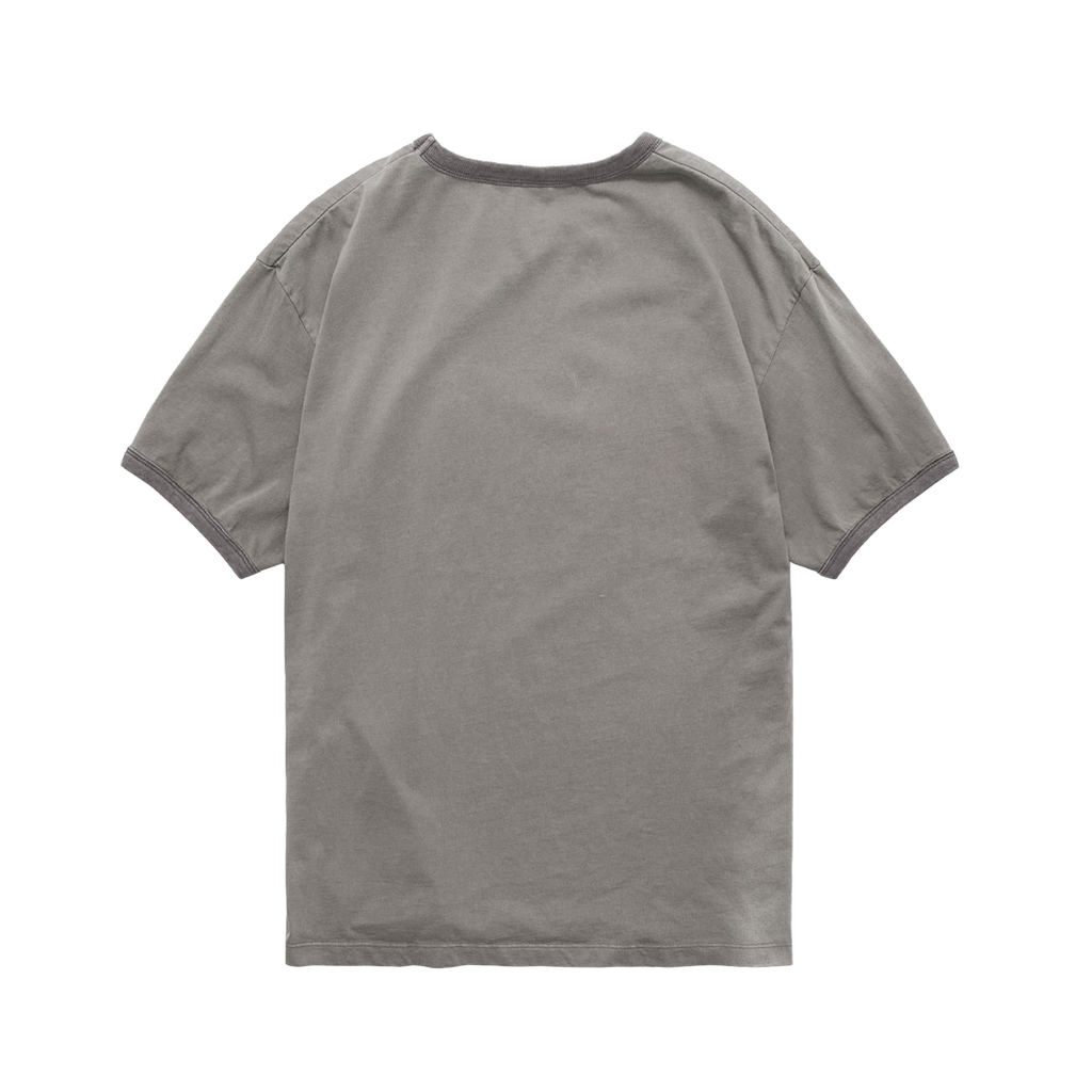 Polyteru - 1/2 Ringer T-Shirt (Faded Gray) product image 2 | TRAB K-Fashion Australia