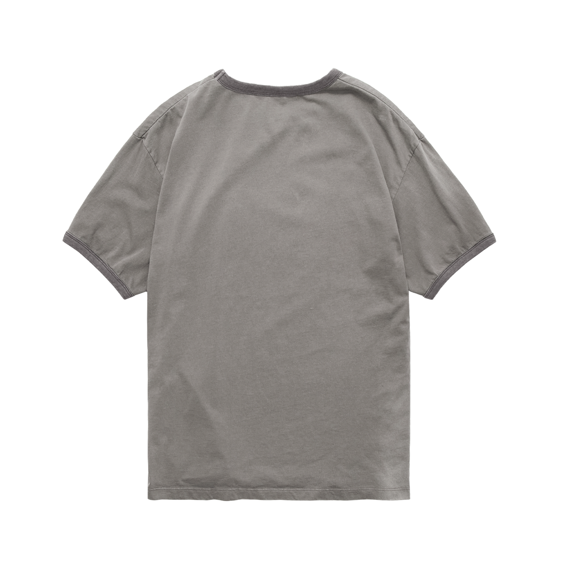 Polyteru - 1/2 Ringer T-Shirt (Faded Gray) product image 2 | TRAB K-Fashion Australia