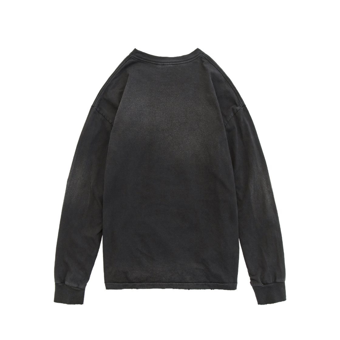 Polyteru - x Hot Stuff Long Sleeves 'Angry' Hard (Washed Charcoal) product image 2 | TRAB K-Fashion Australia