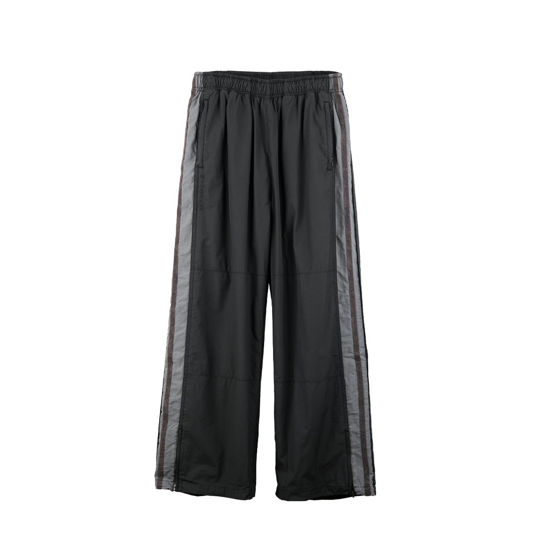 Polyteru - Old School Track Pants (Charcoal/Gray) product image 1 | TRAB K-Fashion Australia