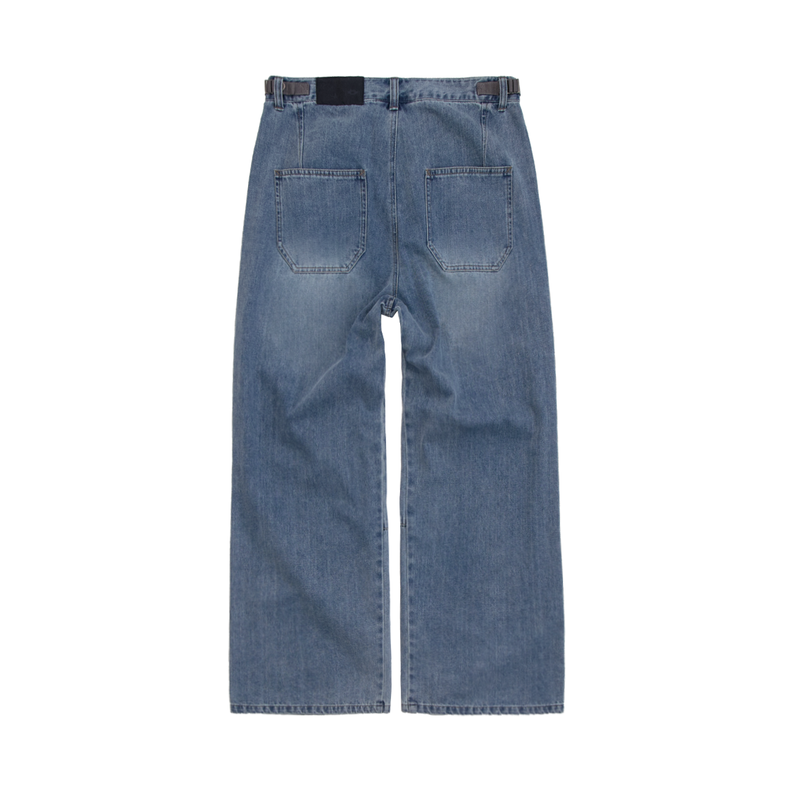 Polyteru - Gosima Denim Pants Washed (Blue 002) product image 2 | TRAB K-Fashion Australia