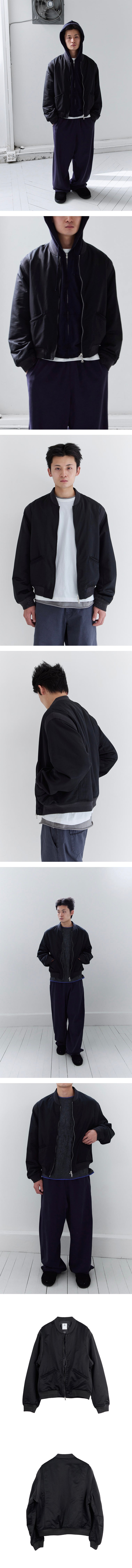 Polyteru - Varsity Jacket (Black) product image 3 | TRAB K-Fashion Australia
