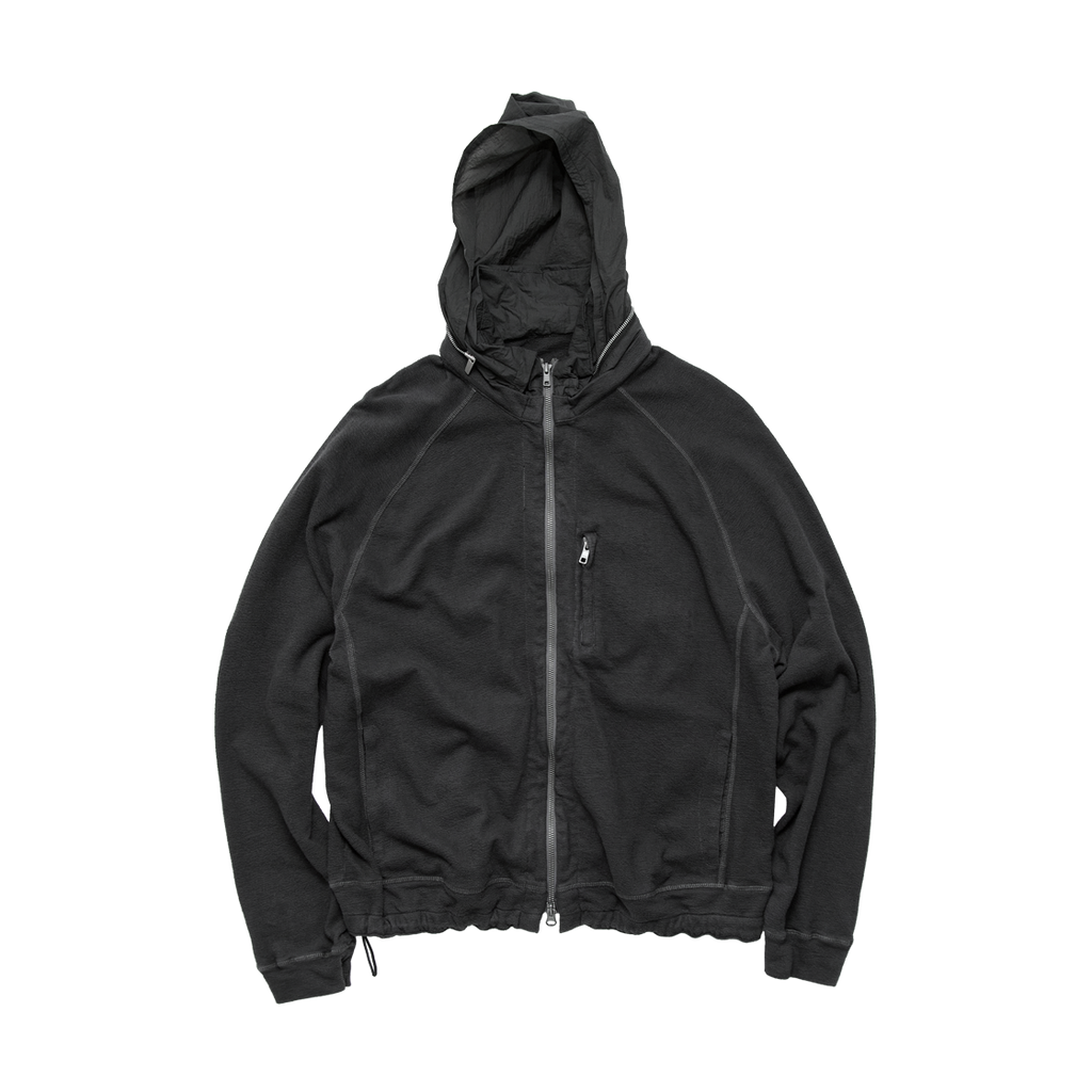 Polyteru - Rough Set Zip Up (Dark Charcoal) product image 1 | TRAB K-Fashion Australia