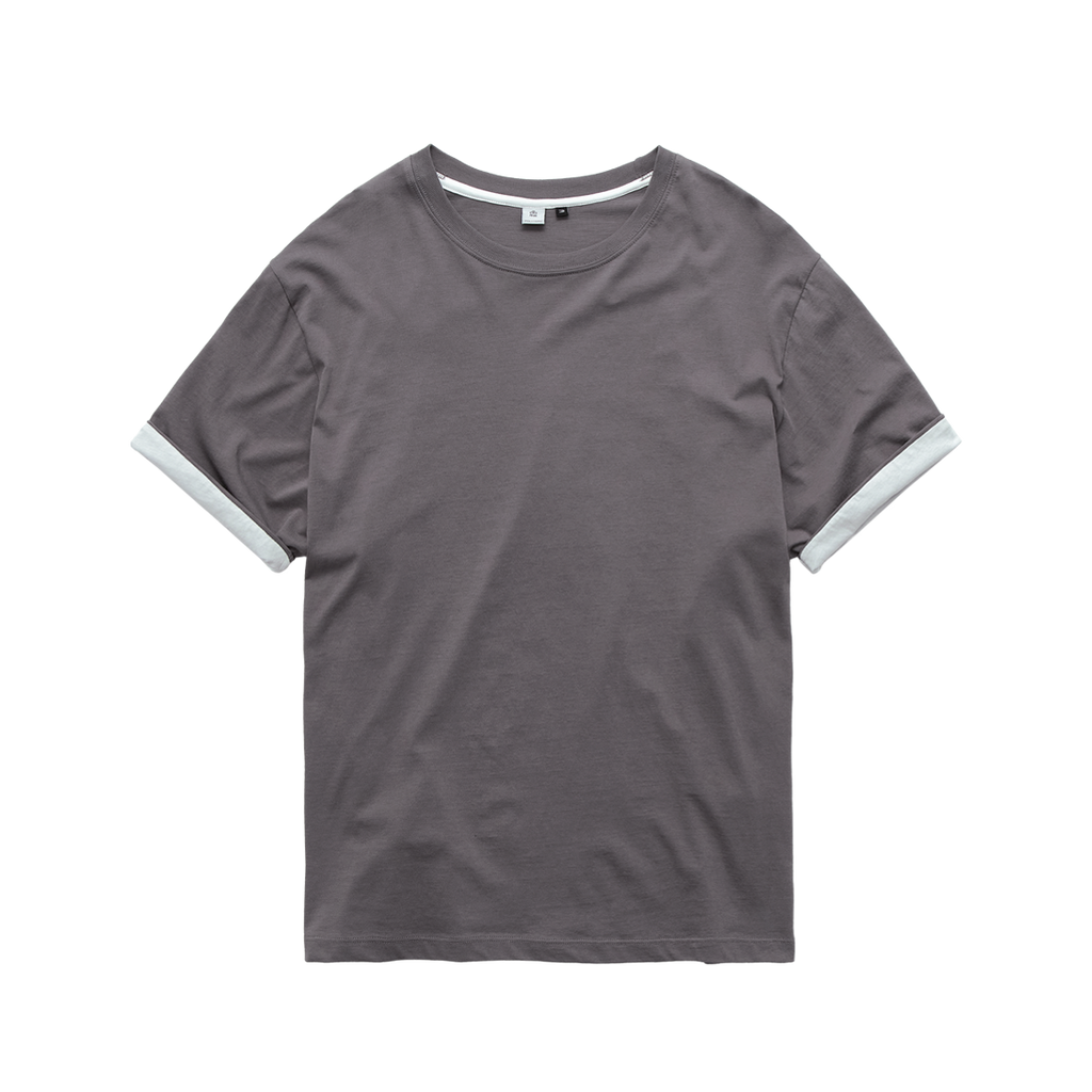 Polyteru - Rolling Tee (Purple Gray/White) product image 2 | TRAB K-Fashion Australia
