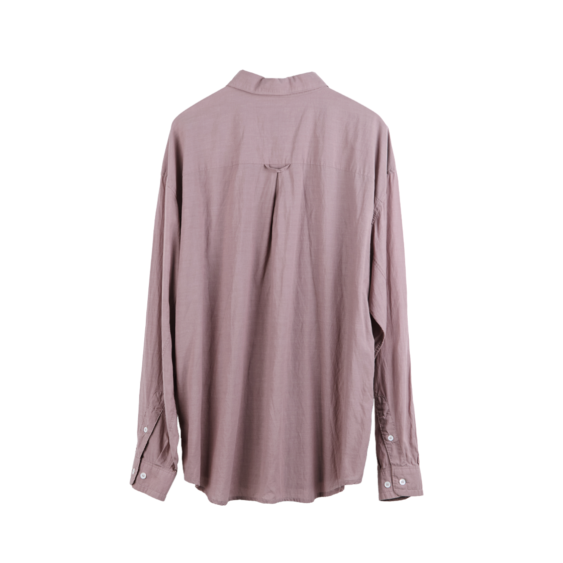 Polyteru - Tenco Loosed Shirts 2.0 Dyed (Dark Pink) product image 2 | TRAB K-Fashion Australia