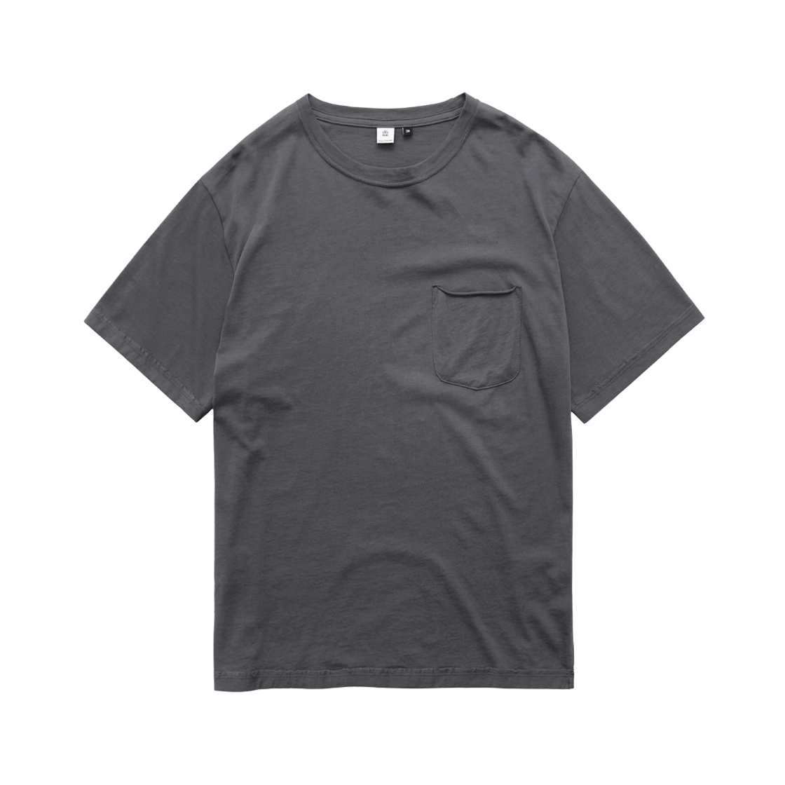 Polyteru - Raw Cut Pocket (T-Shirt Charcoal) product image 1 | TRAB K-Fashion Australia